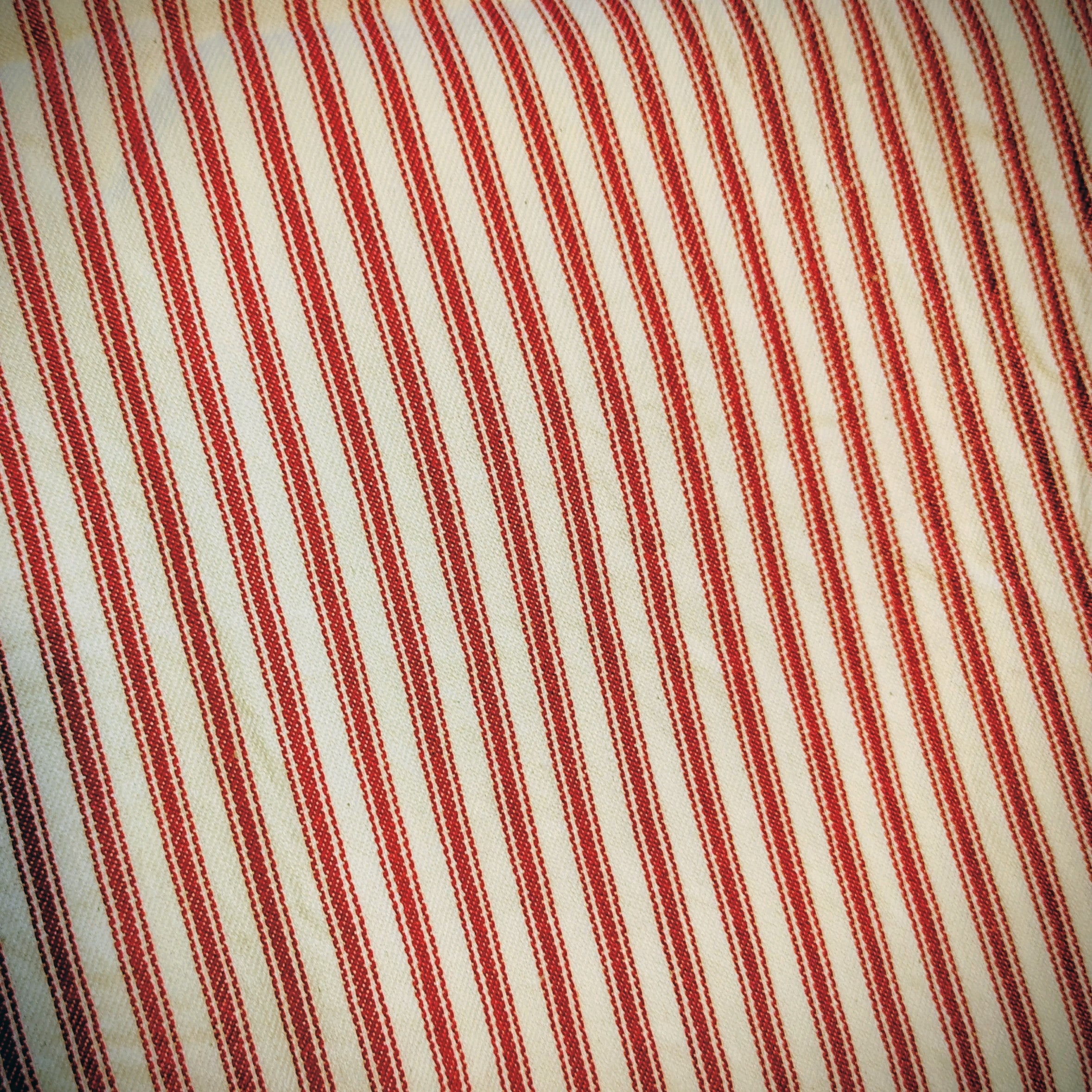 Classic Red Stripe Egg Collector Apron