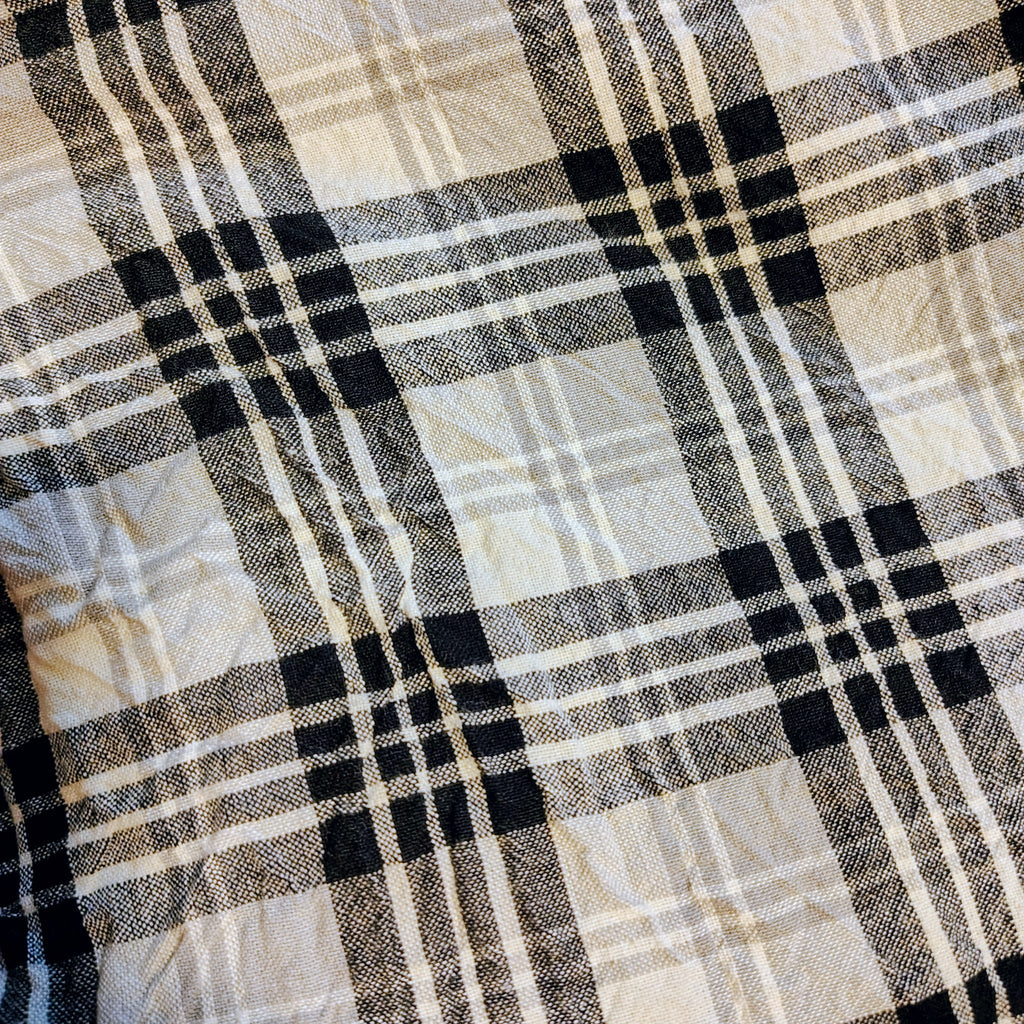 Buffalo Plaid Egg Collector Apron