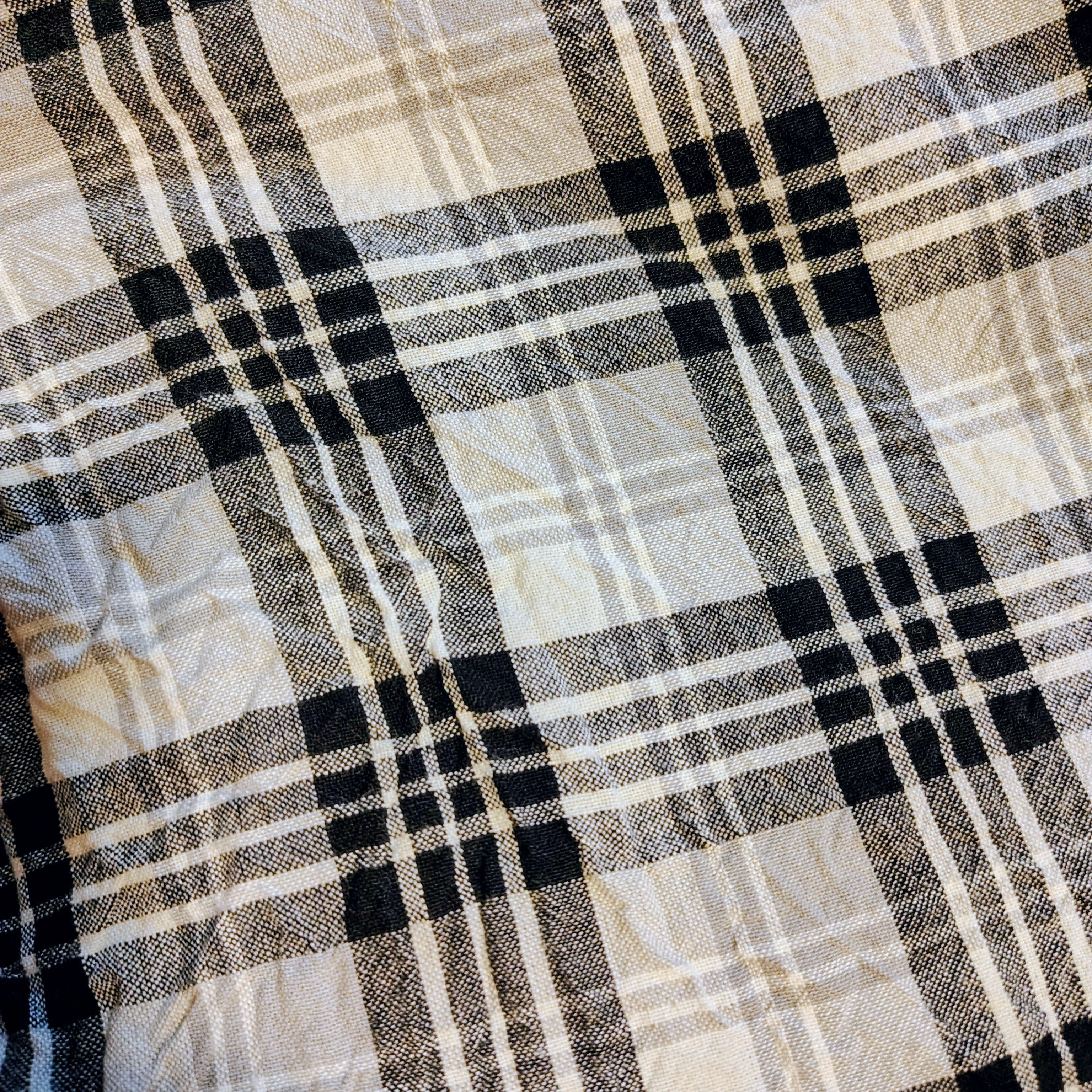 Buffalo Plaid Egg Collector Apron