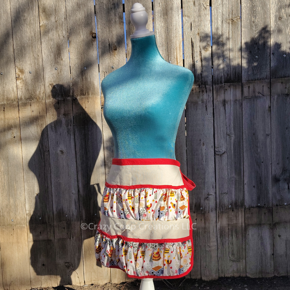 Barnyard Mix Egg Collector Apron